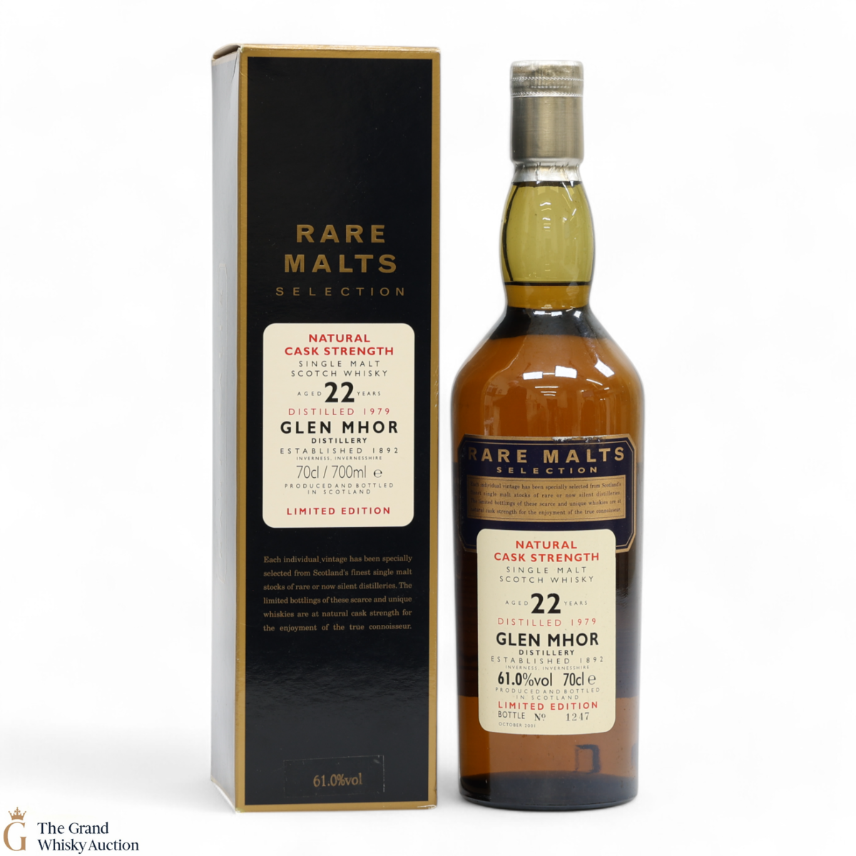Glen Mhor - 22 Year Old - 1979 Rare Malt 61% 