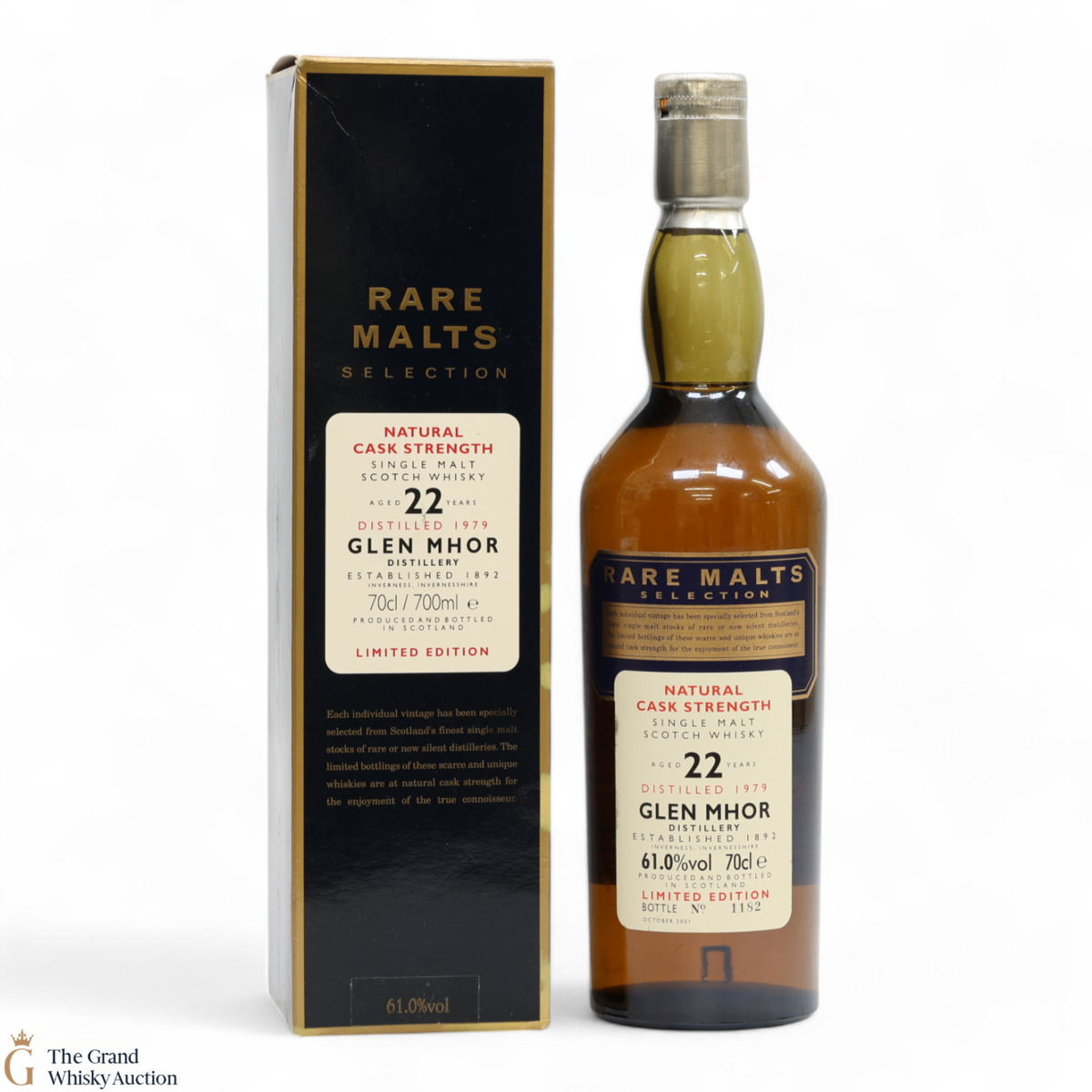 Glen Mhor - 22 Year Old - 1979 Rare Malt 61% 