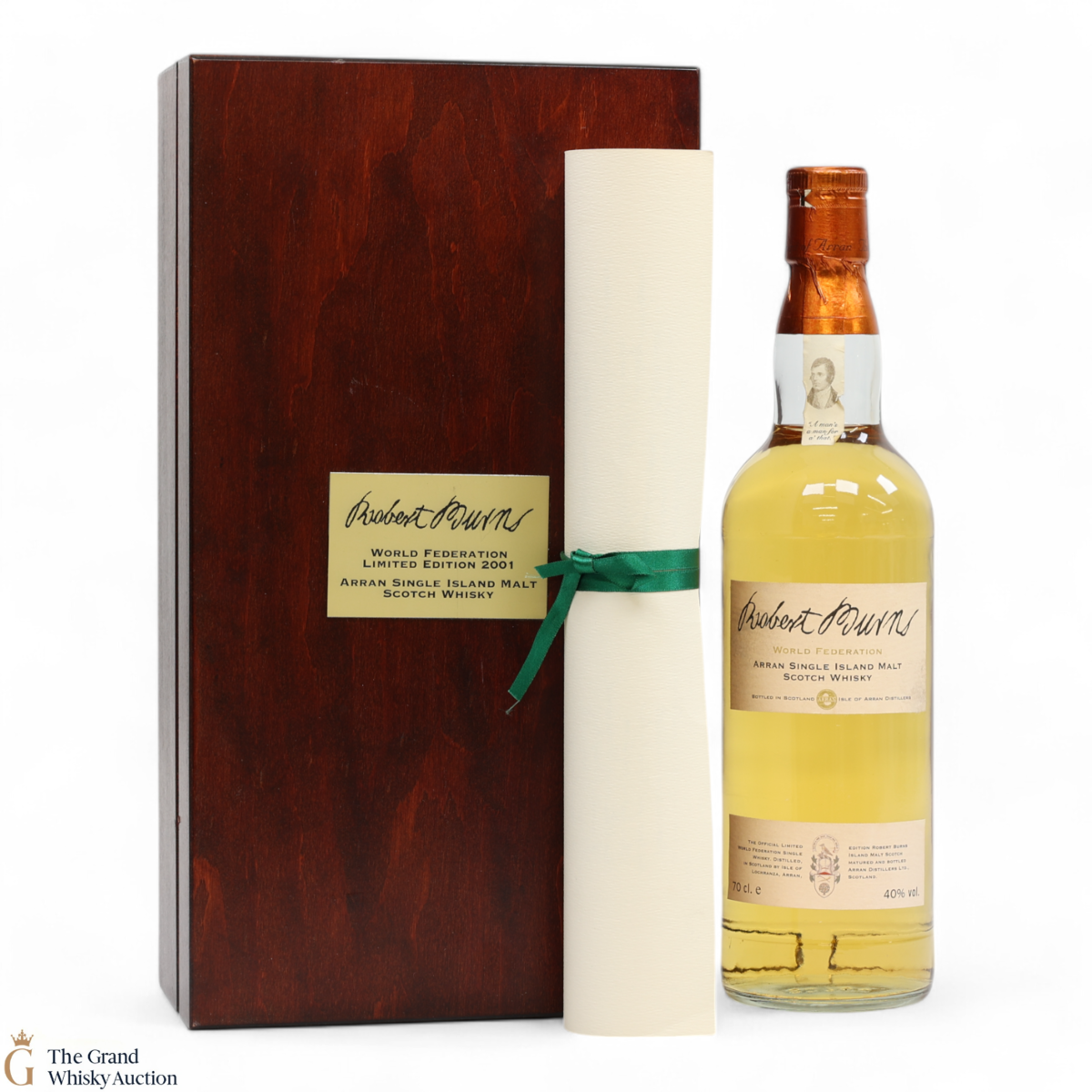 Arran - Robert Burns - World Federation - Limited Edition 2001