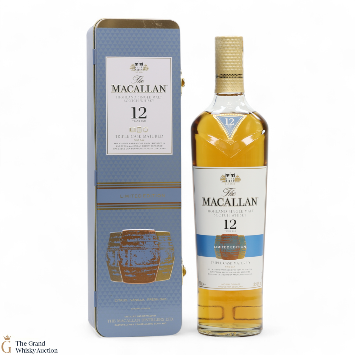 Macallan - 12 Year Old - Triple Cask Limited Edition Tin