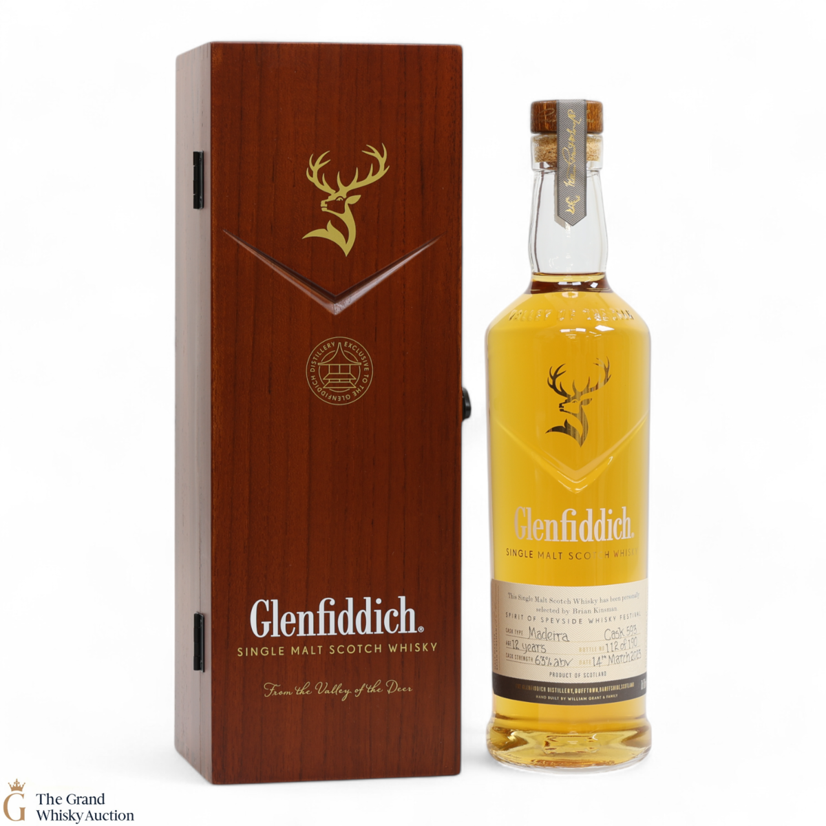 Glenfiddich - 12 Year Old - Madeira Cask #593 - Distillery Exclusive