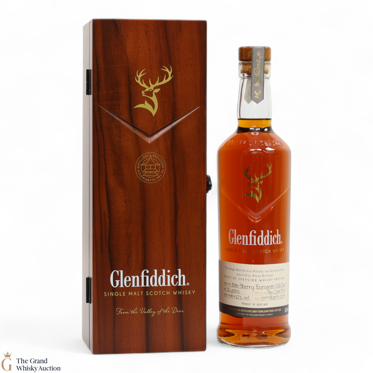 Glenfiddich - 12 Year Old - Non-Sherry European Oak Butt #3545 - Distillery Exclusive