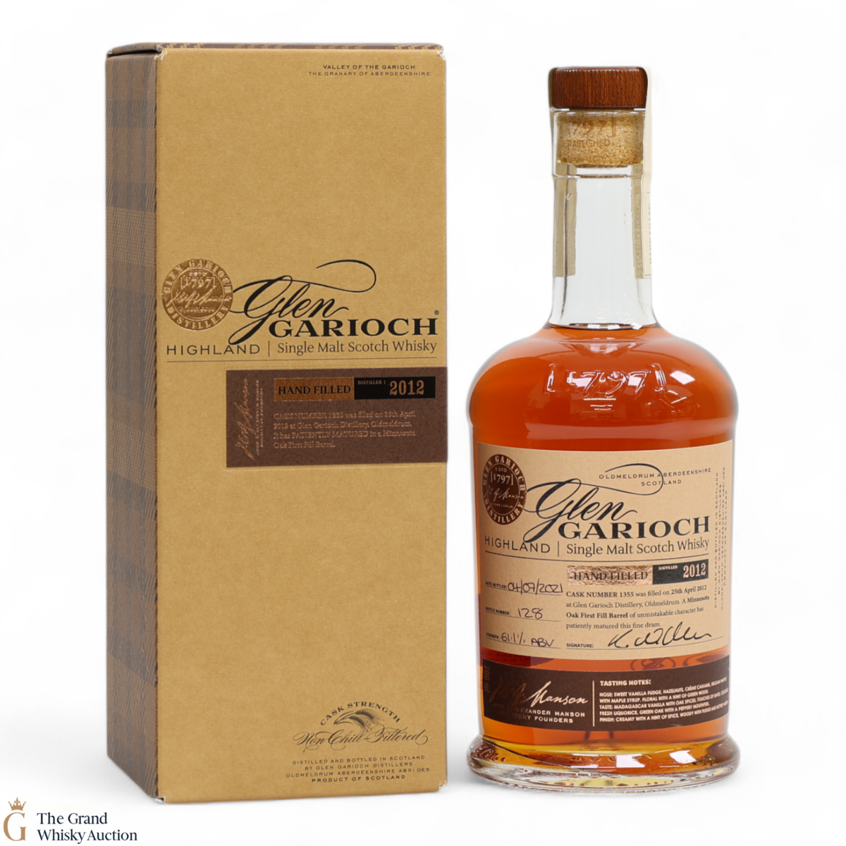 Glen Garioch - 2012 Hand Filled Cask #1355