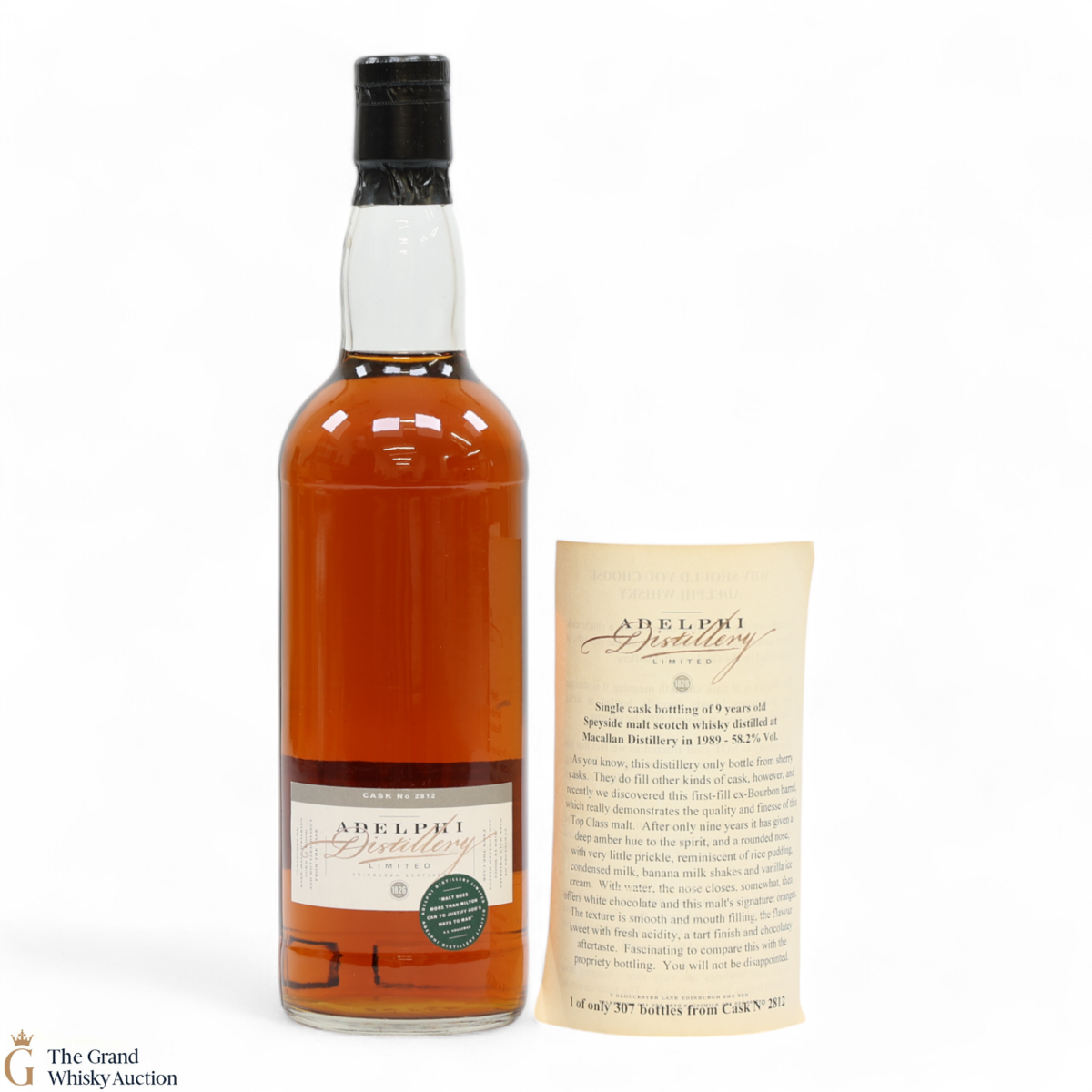 Macallan - 9 Year Old 1989 #2812 Adelphi 