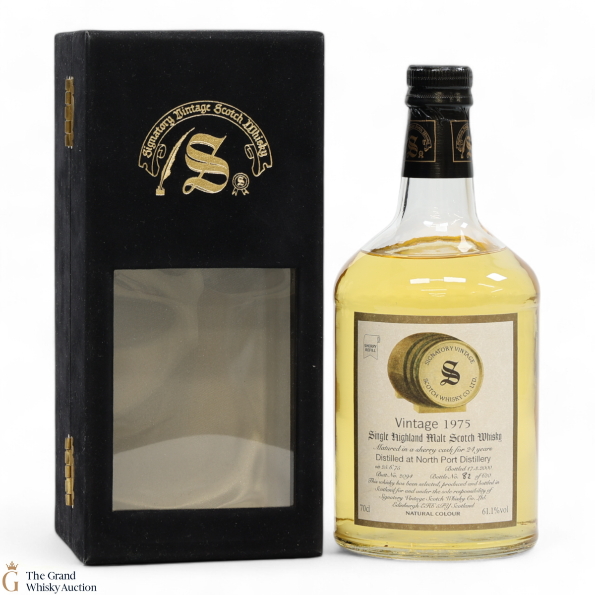 North Port - 24 Year Old 1975 - Single Cask #2094 - Signatory Vintage