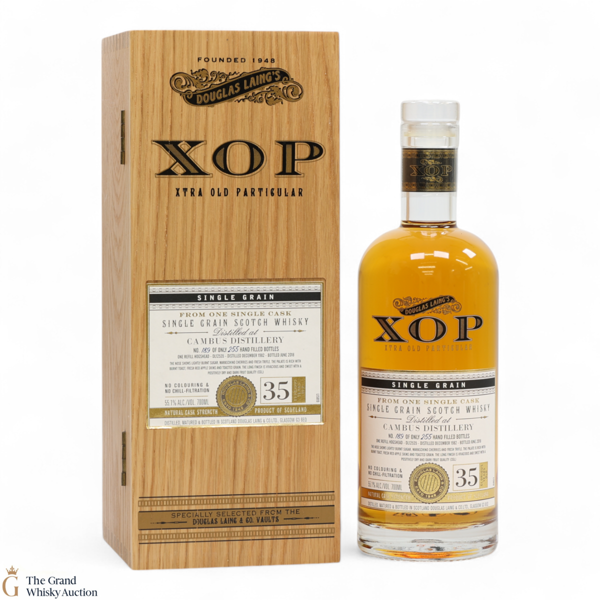 Cambus - 35 Year Old 1982 - Single Grain - XOP 