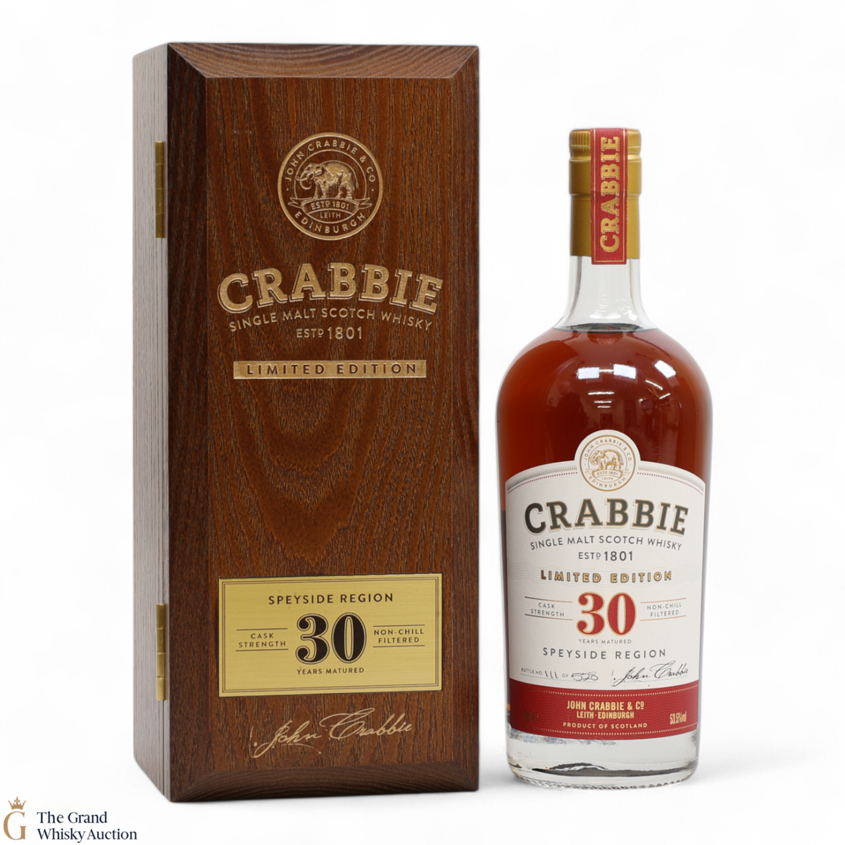 Crabbie - 30 Year Old - Speyside Single Cask Strength Limited Edition