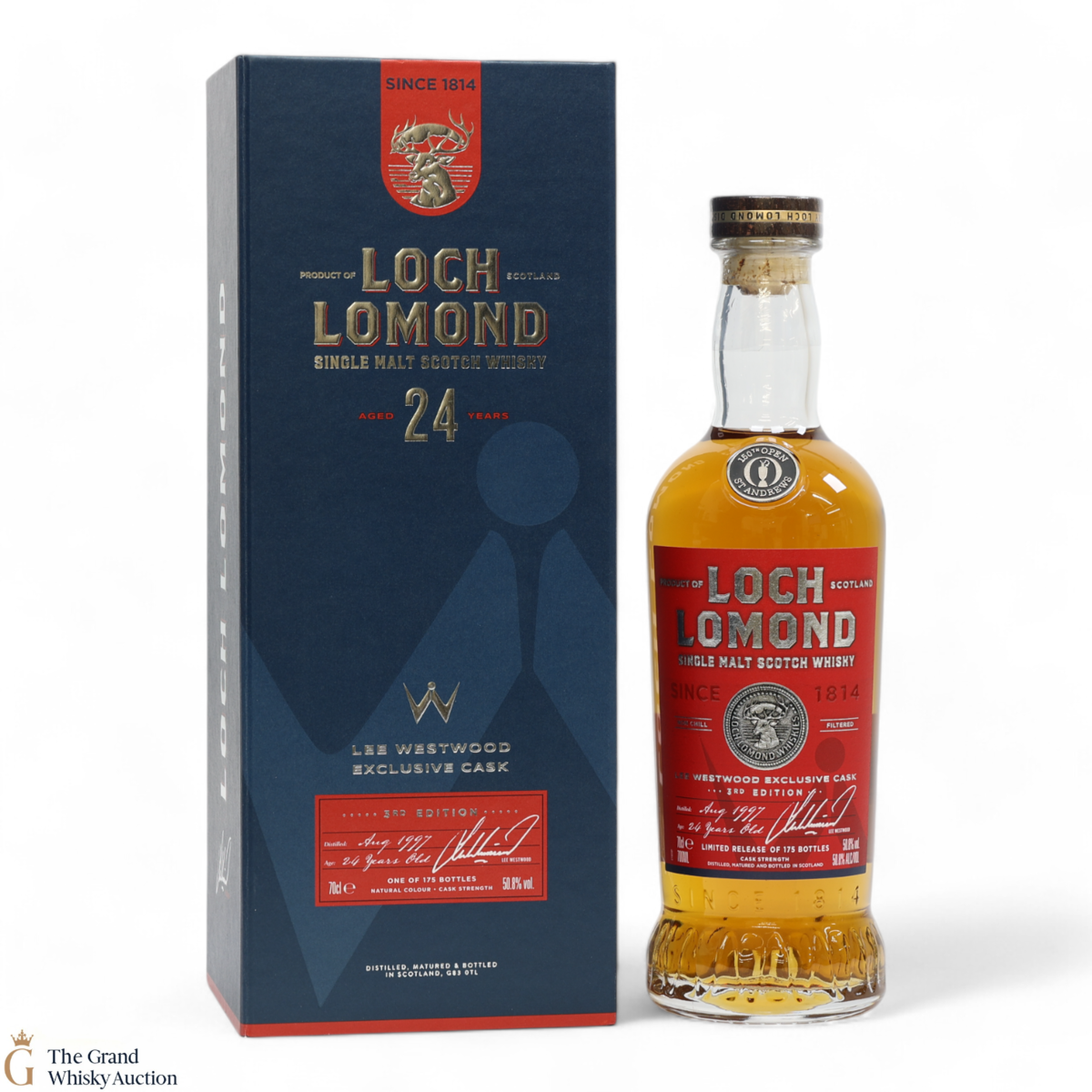 Loch Lomond - 24 Year Old - Lee Westwood Exclusive Cask - 3rd Edition