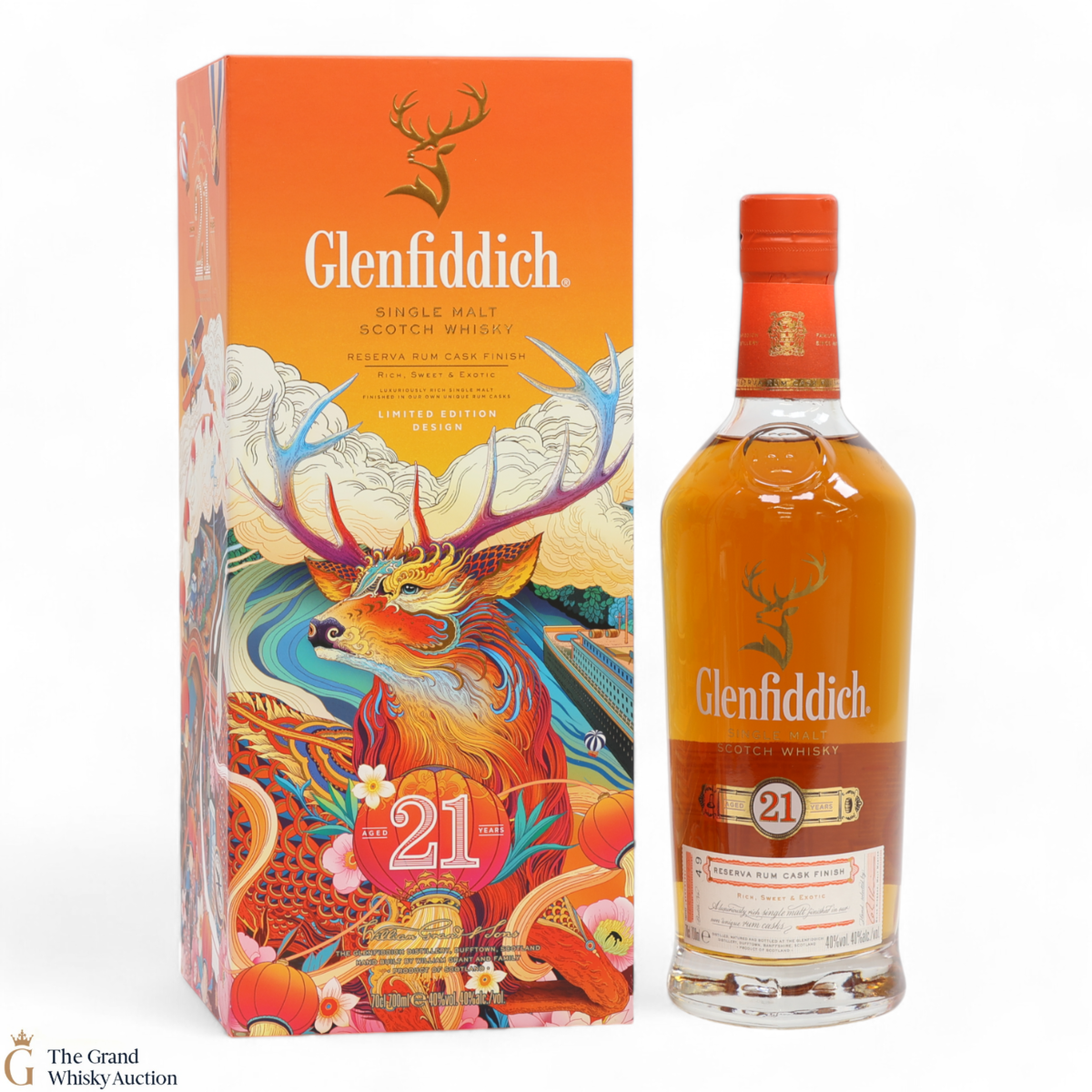 Glenfiddich - 21 Year Old - Reserva Rum Cask Finish