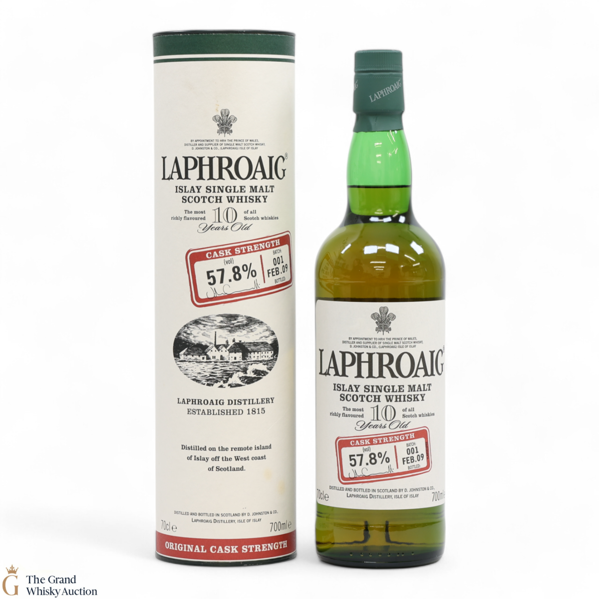 Laphroaig - 10 Year Old - Original Cask Strength 57.8%