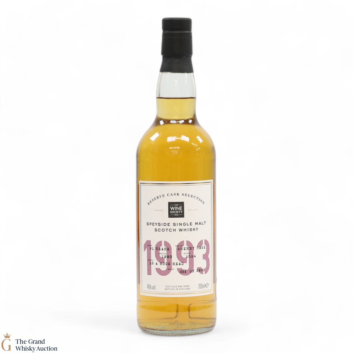 Speyside - 31 Year Old 1993 Sherry 2024 - Wine Society Reserve Cask No.6