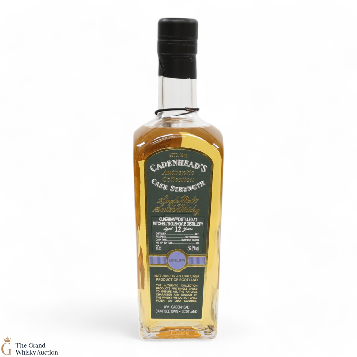 Kilkerran - 12 Year Old 2011 - Cadenhead's Authentic Collection