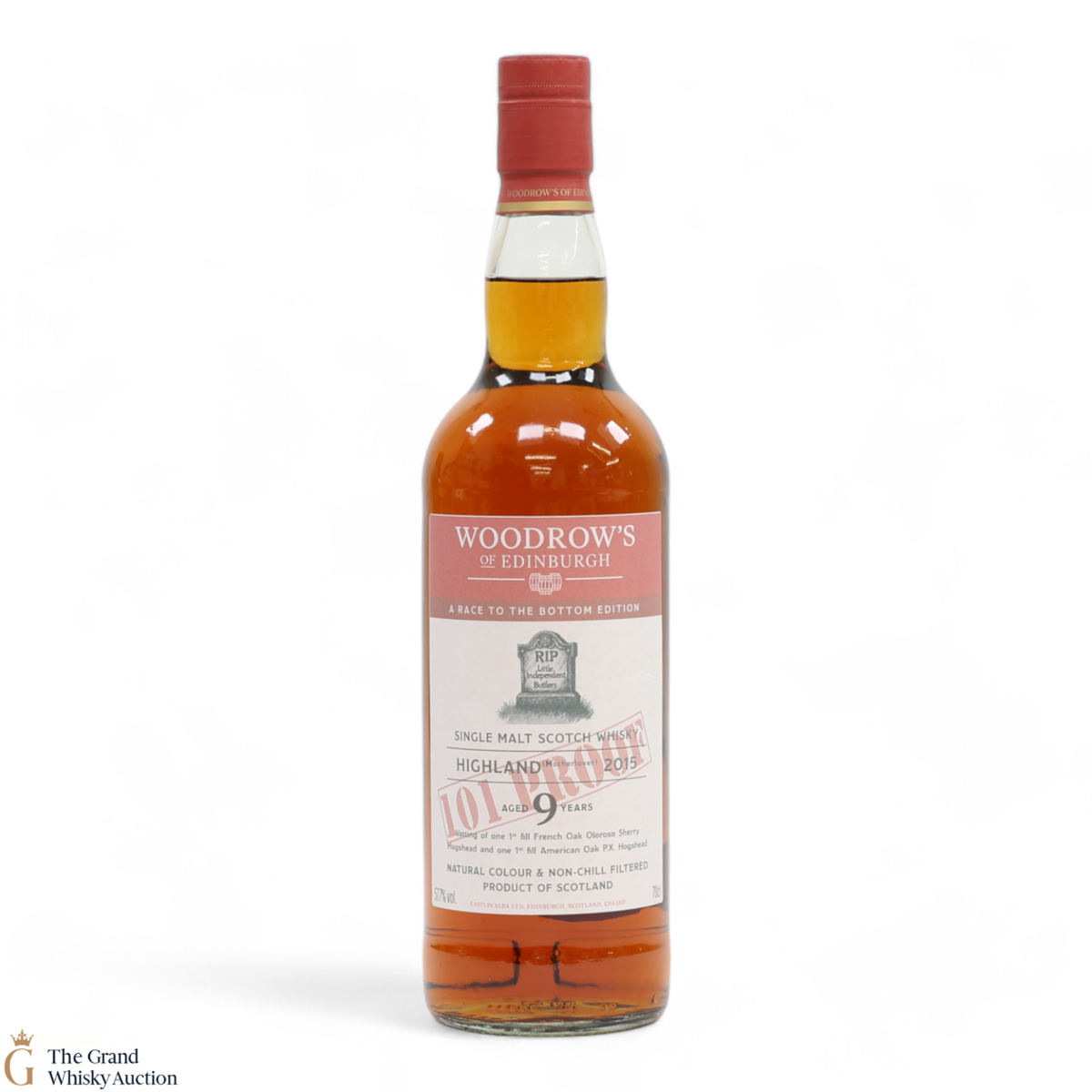 Woodrow's - 9 Year Old 2015 - Highland Motherlover - Race to the Bottom Edition (101 Proof)