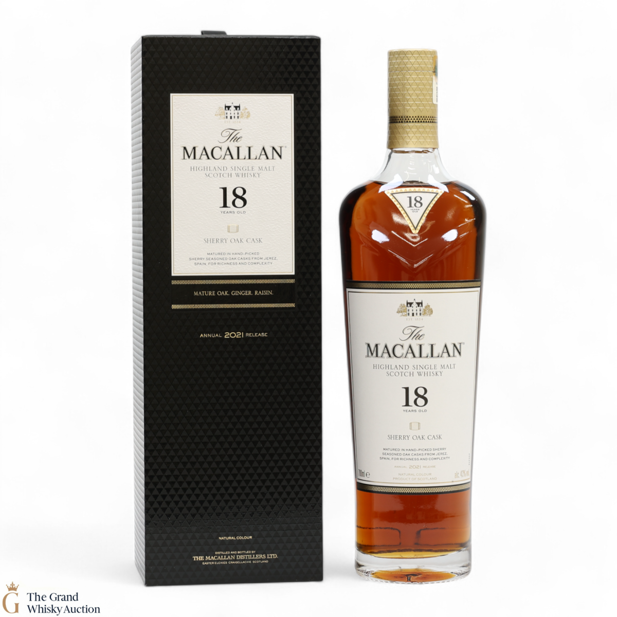 Macallan - 18 Year Old - Sherry Oak (2021)