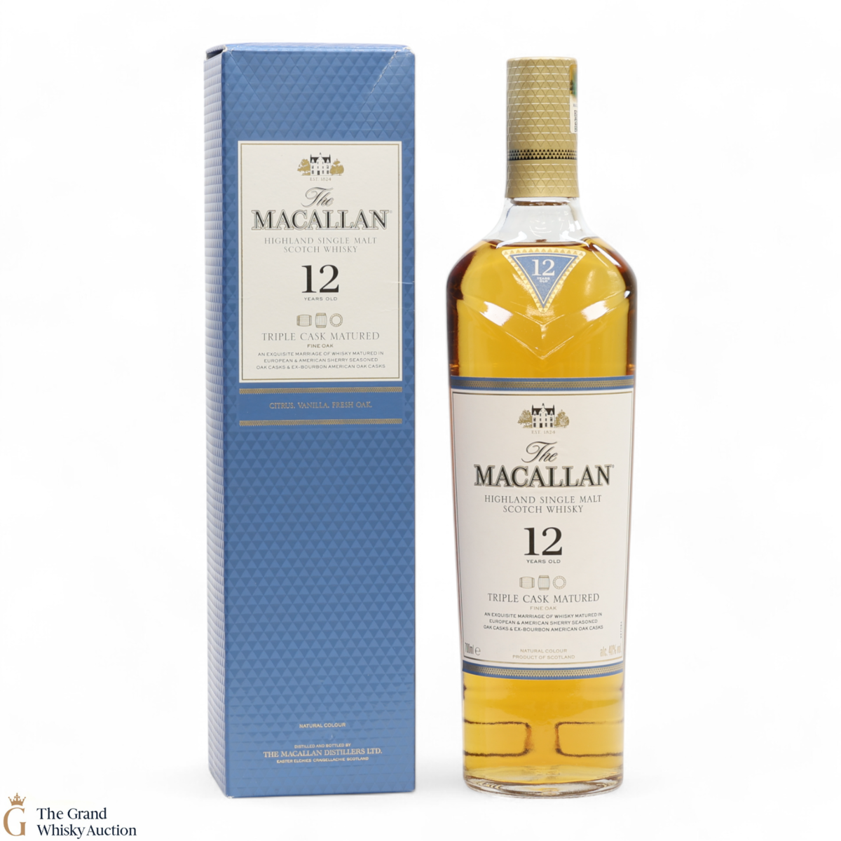 Macallan - 12 Year Old - Triple Cask (Fine Oak) 