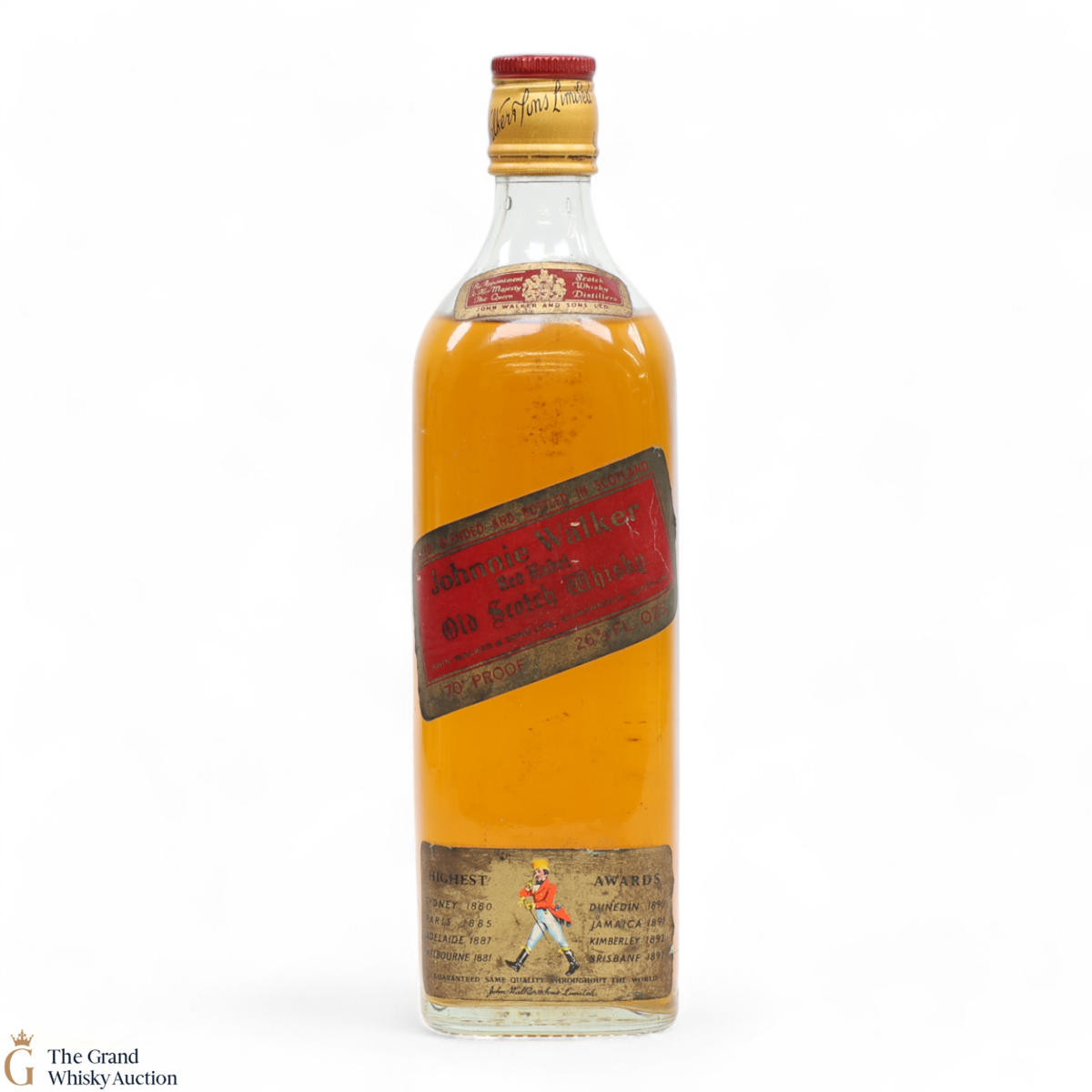 Johnnie Walker - 70 Proof Red Label 1970s 26 2/3Fl.Oz