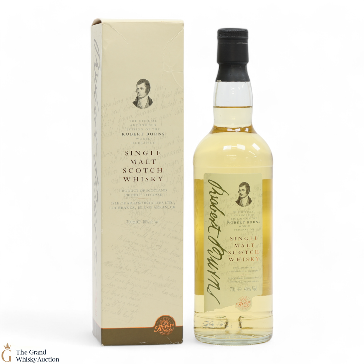 Arran - Robert Burns - World Federation - Blended Scotch Whisky