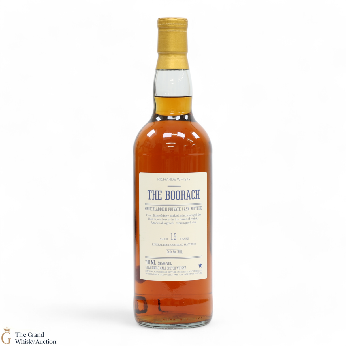 Bruichladdich - 15 Year Old - Private Cask #1604 - The Boorach
