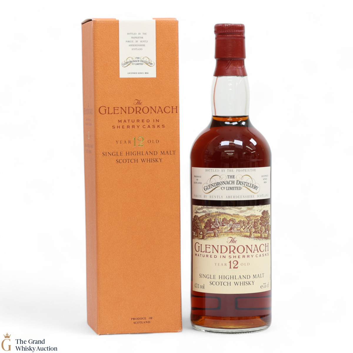 Glendronach - 12 Year Old Sherry Casks 1980s (75cl)