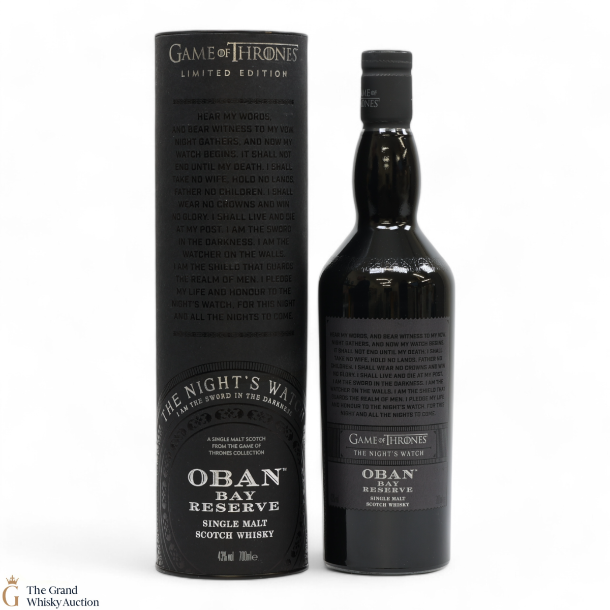 Oban - Bay Reserve - The Night's Watch - Game of Thrones