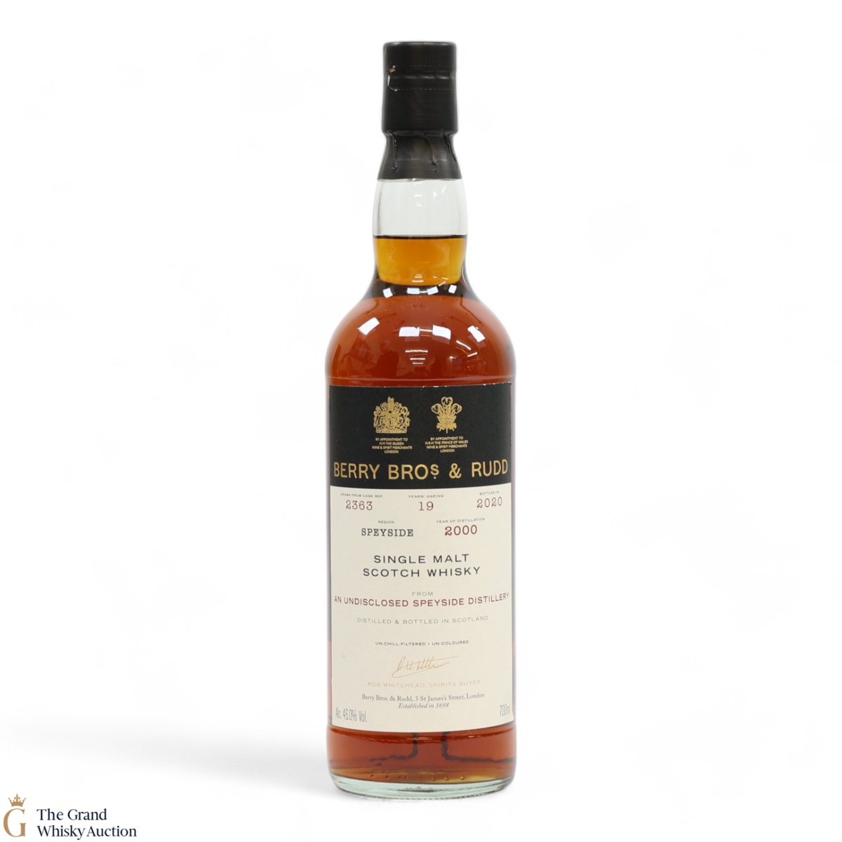 Speyside - 19 Year Old 2000 - Single Cask #2363 - Berry Bros. & Rudd