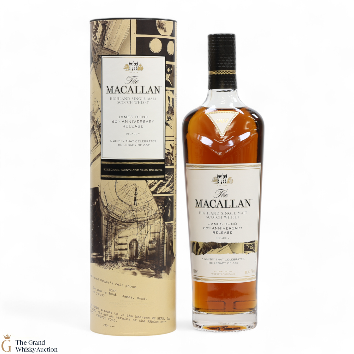 Macallan - James Bond 60th Anniversary - Decade V