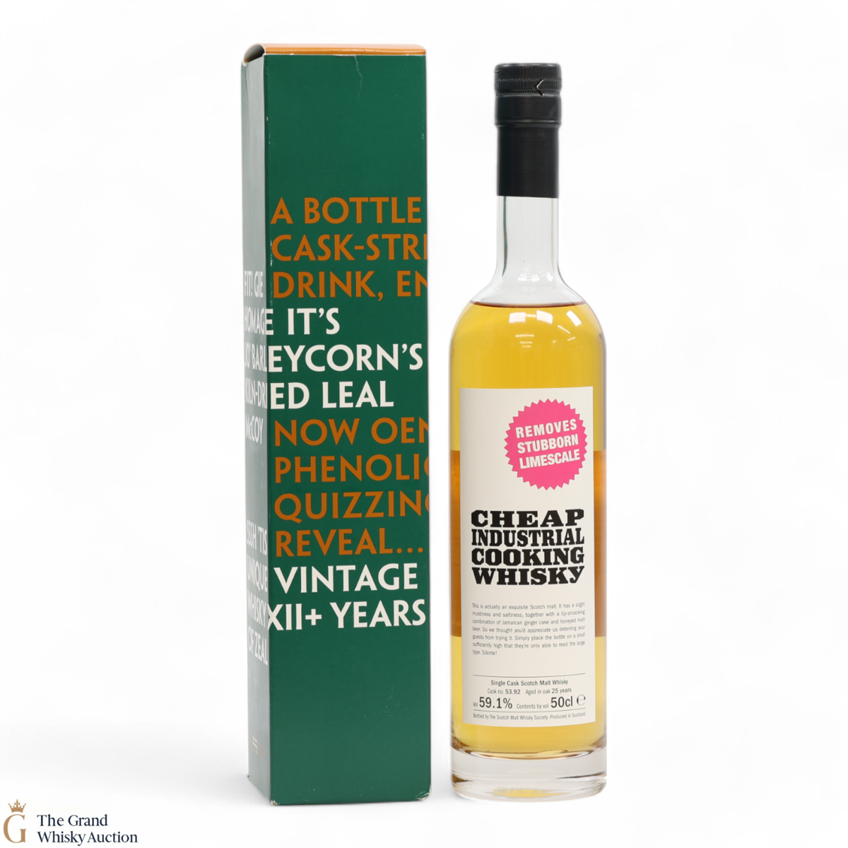 Caol Ila - 25 Year Old - 53.92 SMWS - Cheap Industrial Cooking Whisky - The 26 Malts (50cl)
