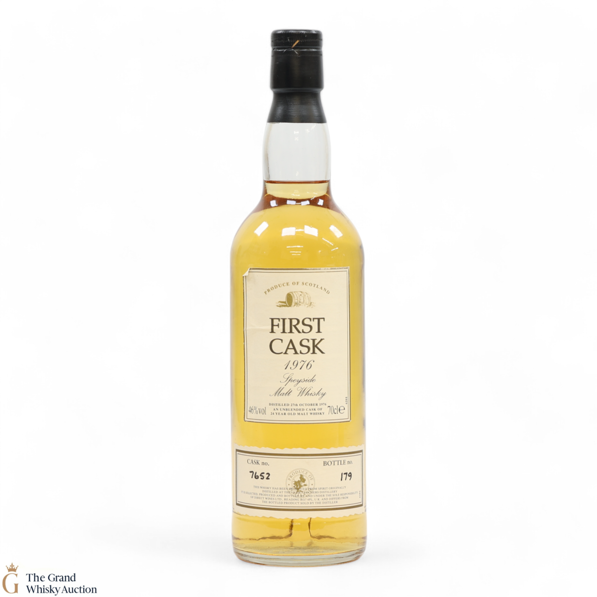 Glentauchers - 24 Year Old - 1976 First Cask #7652