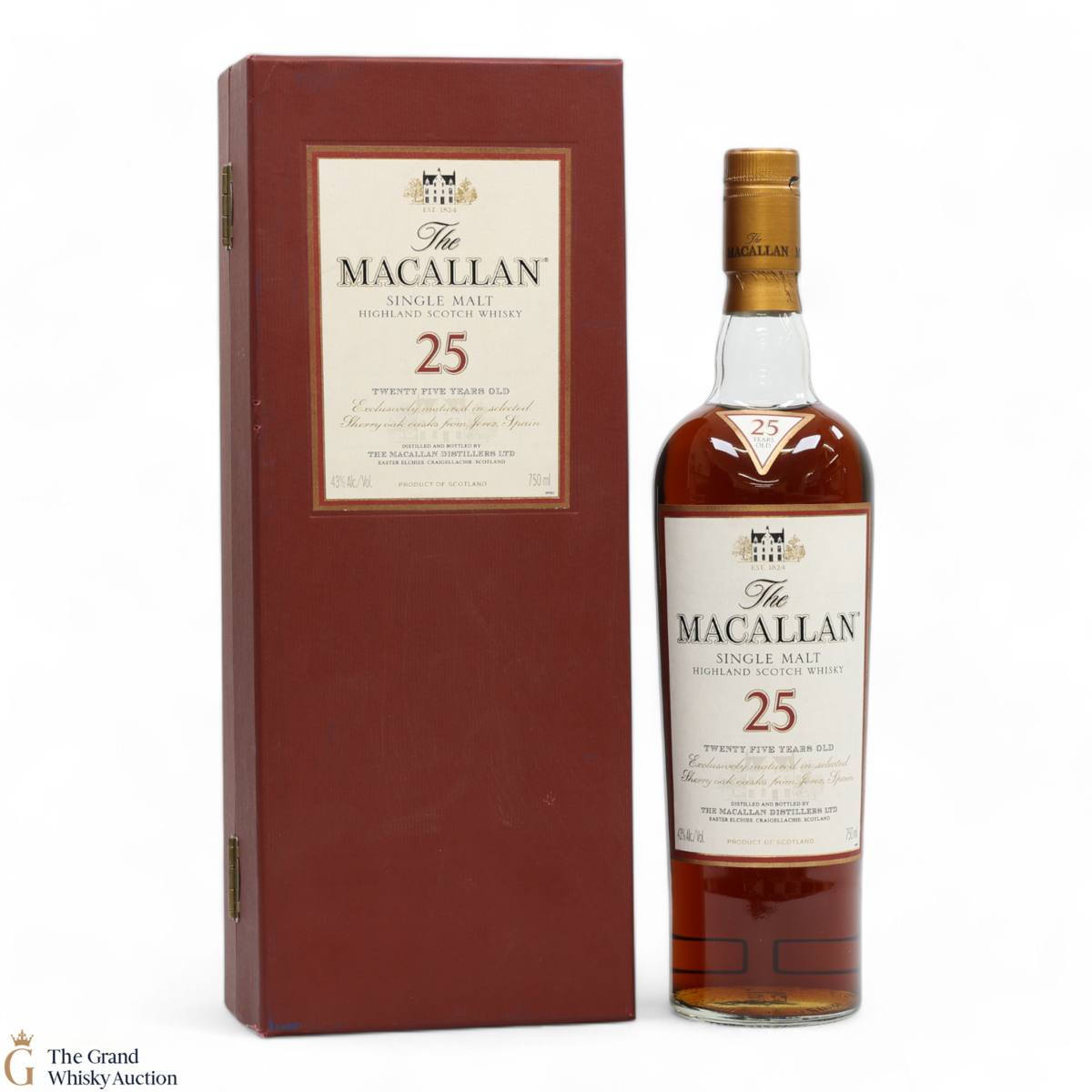 Macallan - 25 Year Old - Sherry Oak 2000s (75cl)