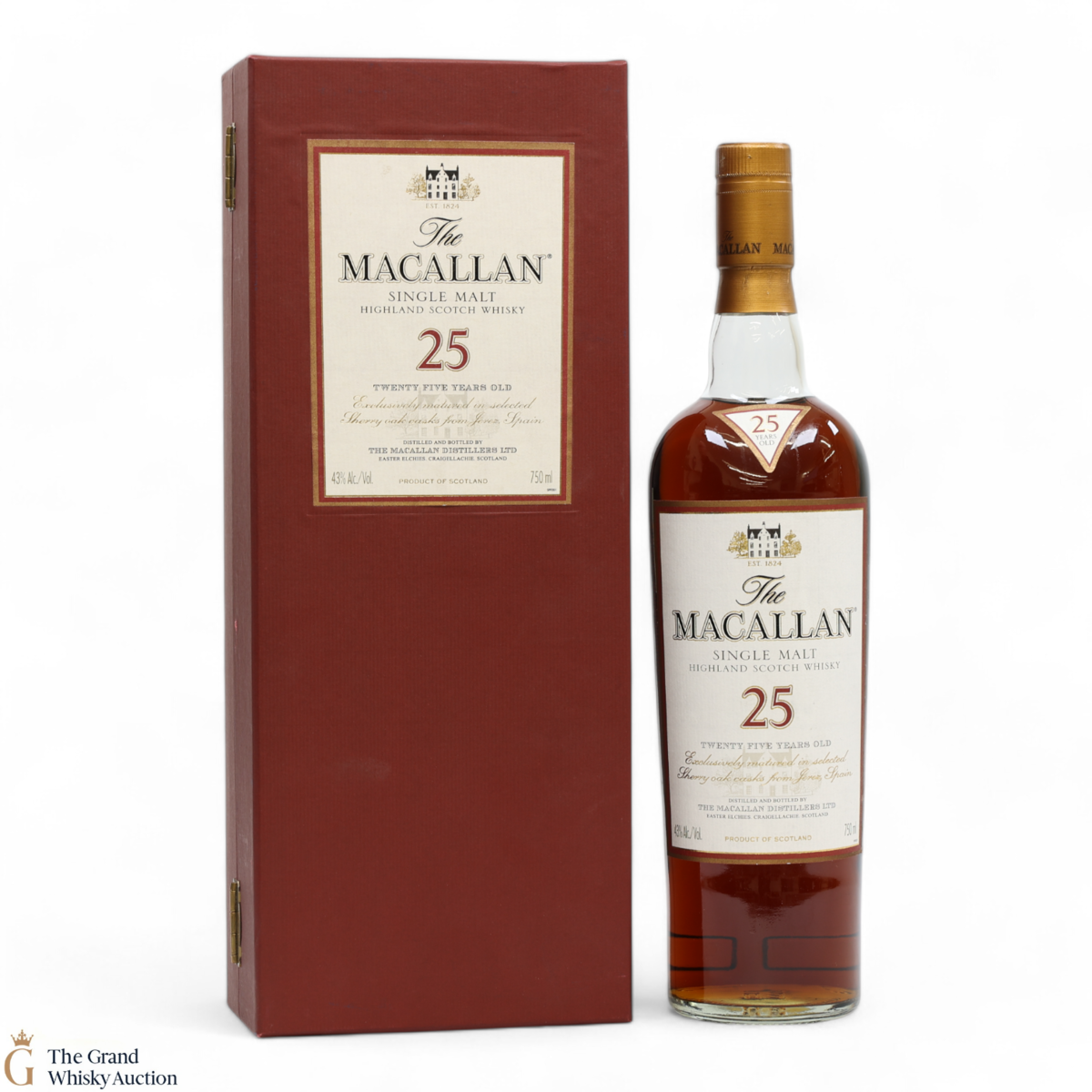 Macallan - 25 Year Old - Sherry Oak 2000s (75cl)