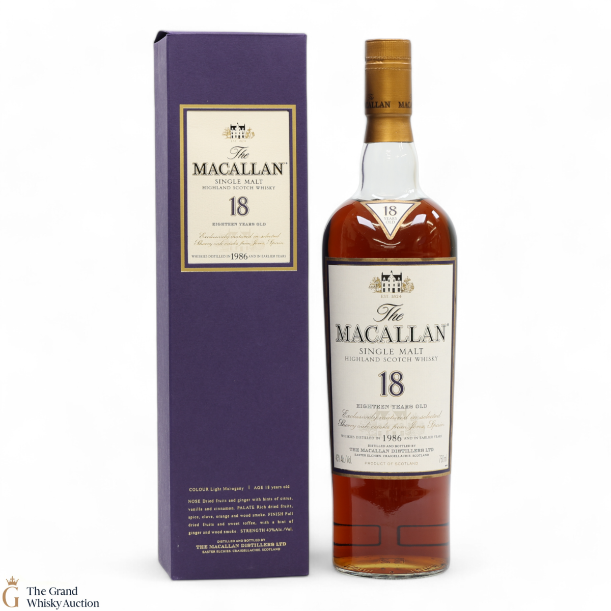 Macallan - 18 Year Old - 1986 (75cl)