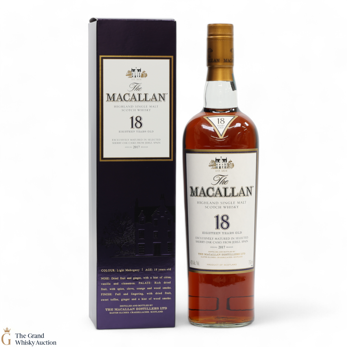 Macallan - 18 Year Old - 2017 Release (75cl)