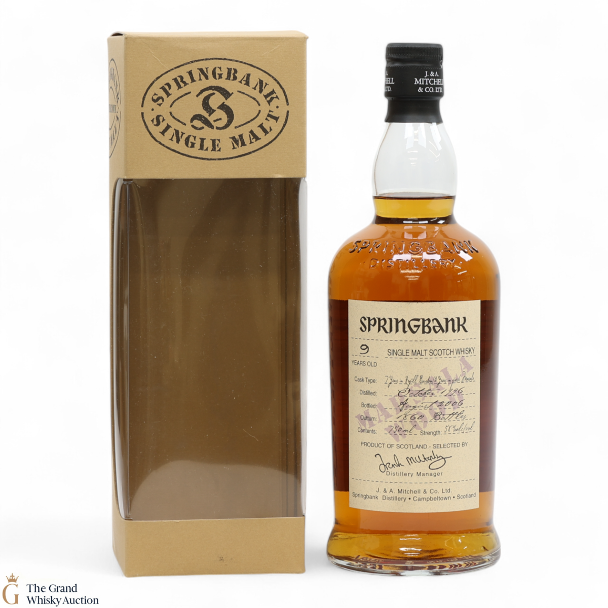 Springbank - 9 Year Old 1996 - Marsala Wood (75cl)