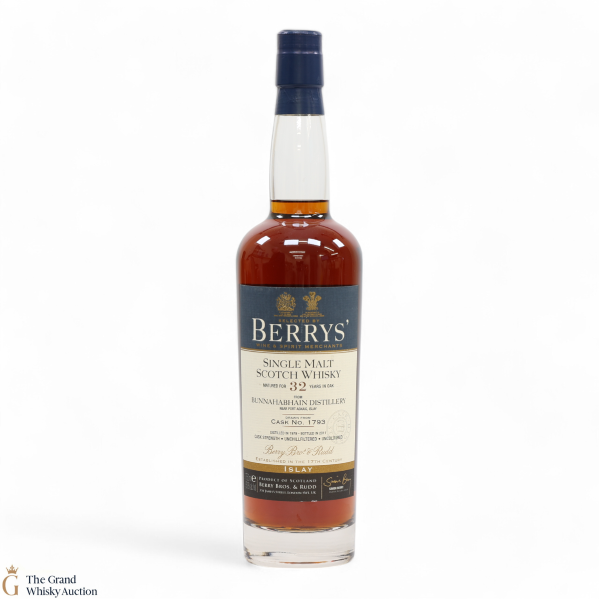 Bunnahabhain - 32 Year Old 1979 - Single Cask #1793 2011 - Berry Bros & Rudd (75cl)