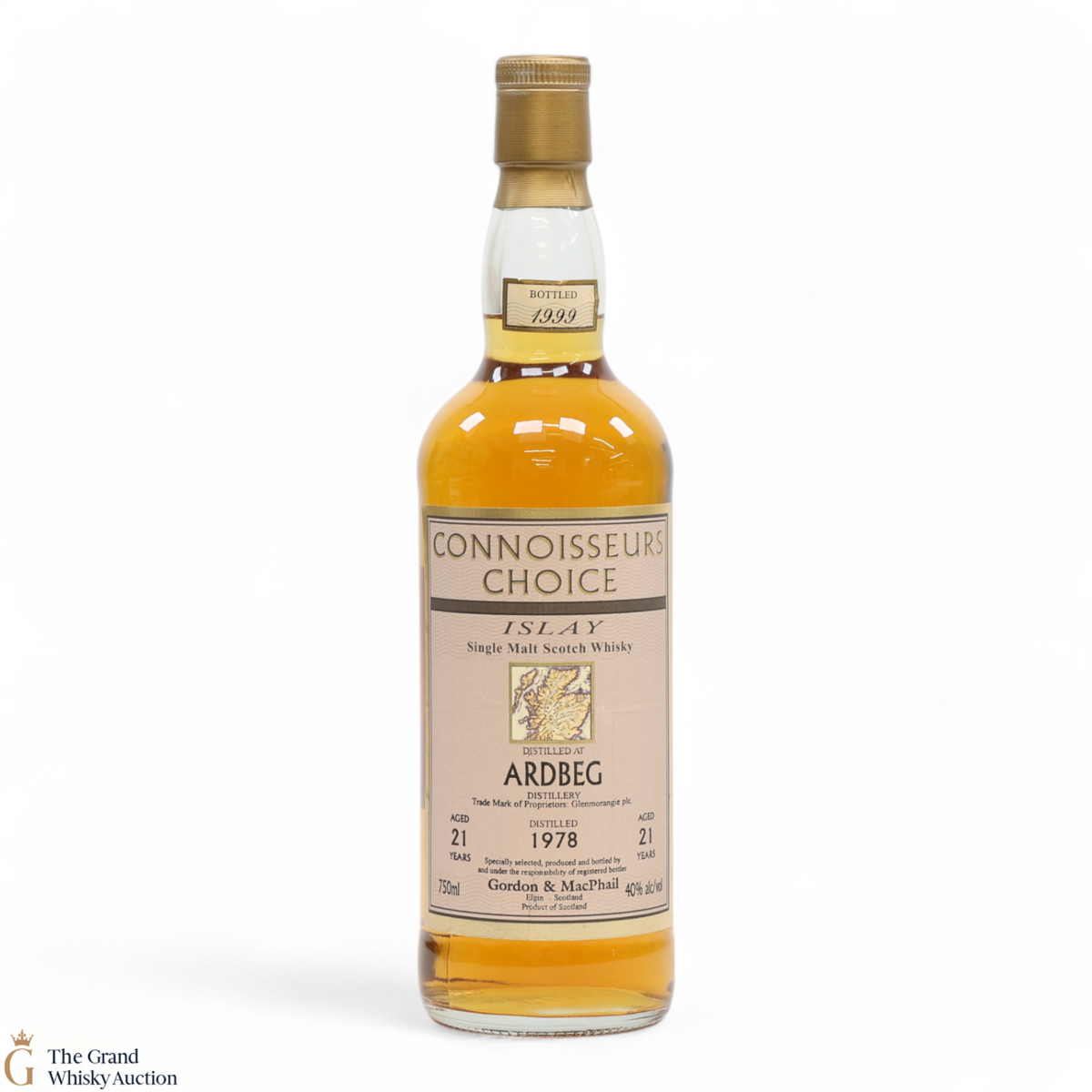 Ardbeg - 21 Year Old 1978 - Connoisseurs Choice 1999 Gordon & MacPhail (75cl)