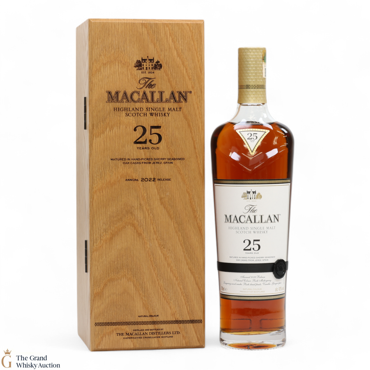 Macallan - 25 Year Old - Sherry Oak - 2022