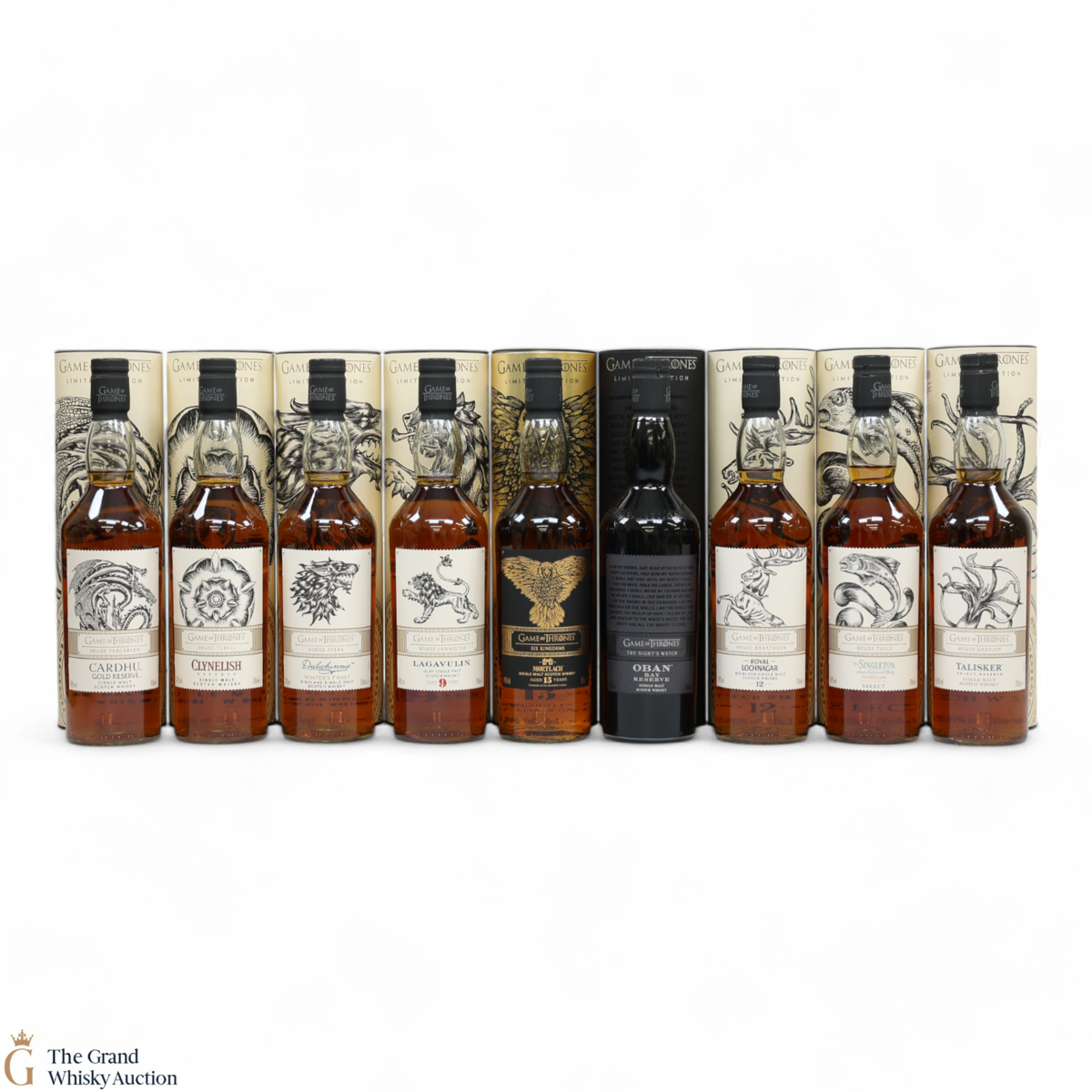 Game of Thrones - Limited Editions - 9 x 70cl