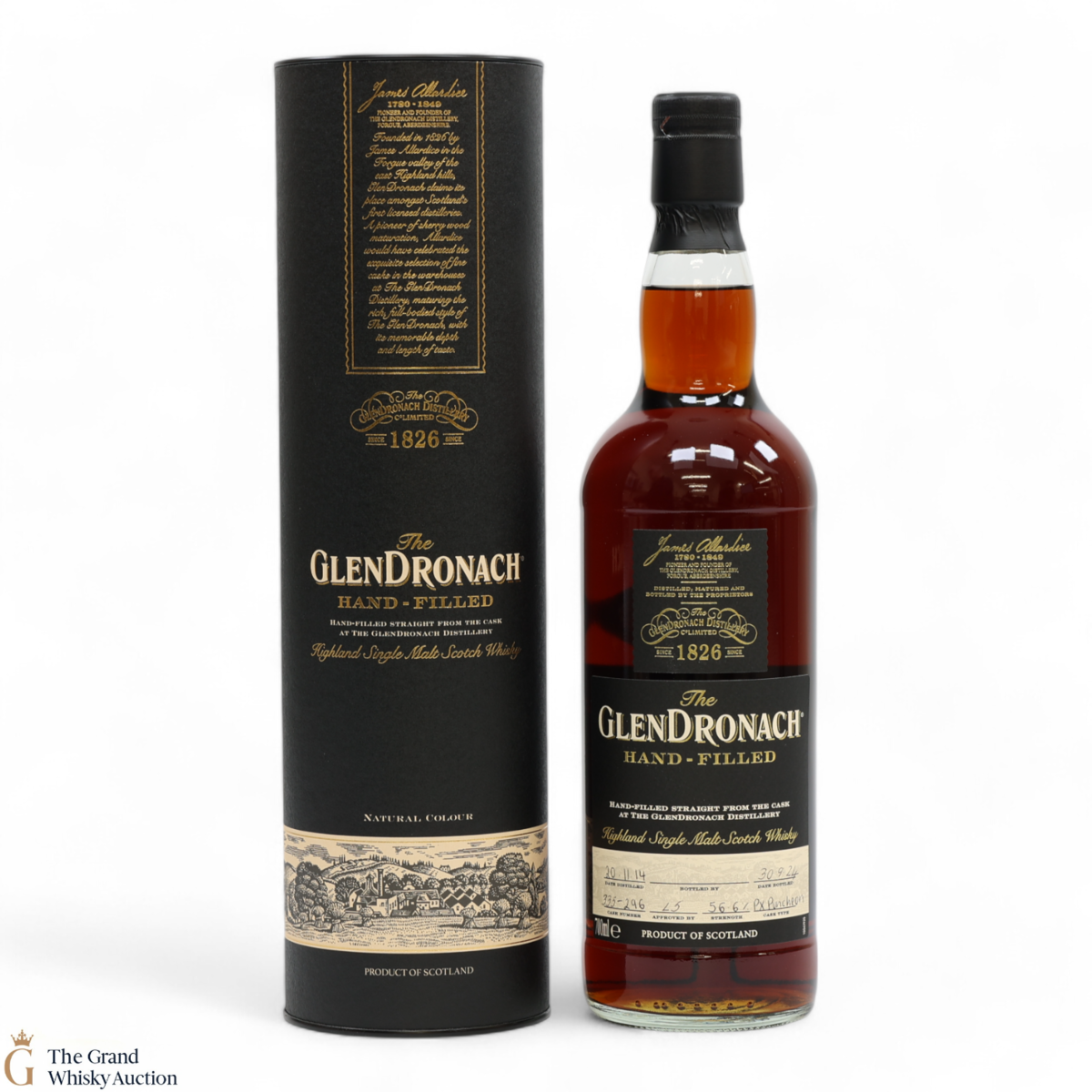Glendronach - 9 Year Old 2014 Hand Filled Cask Strength PX #296