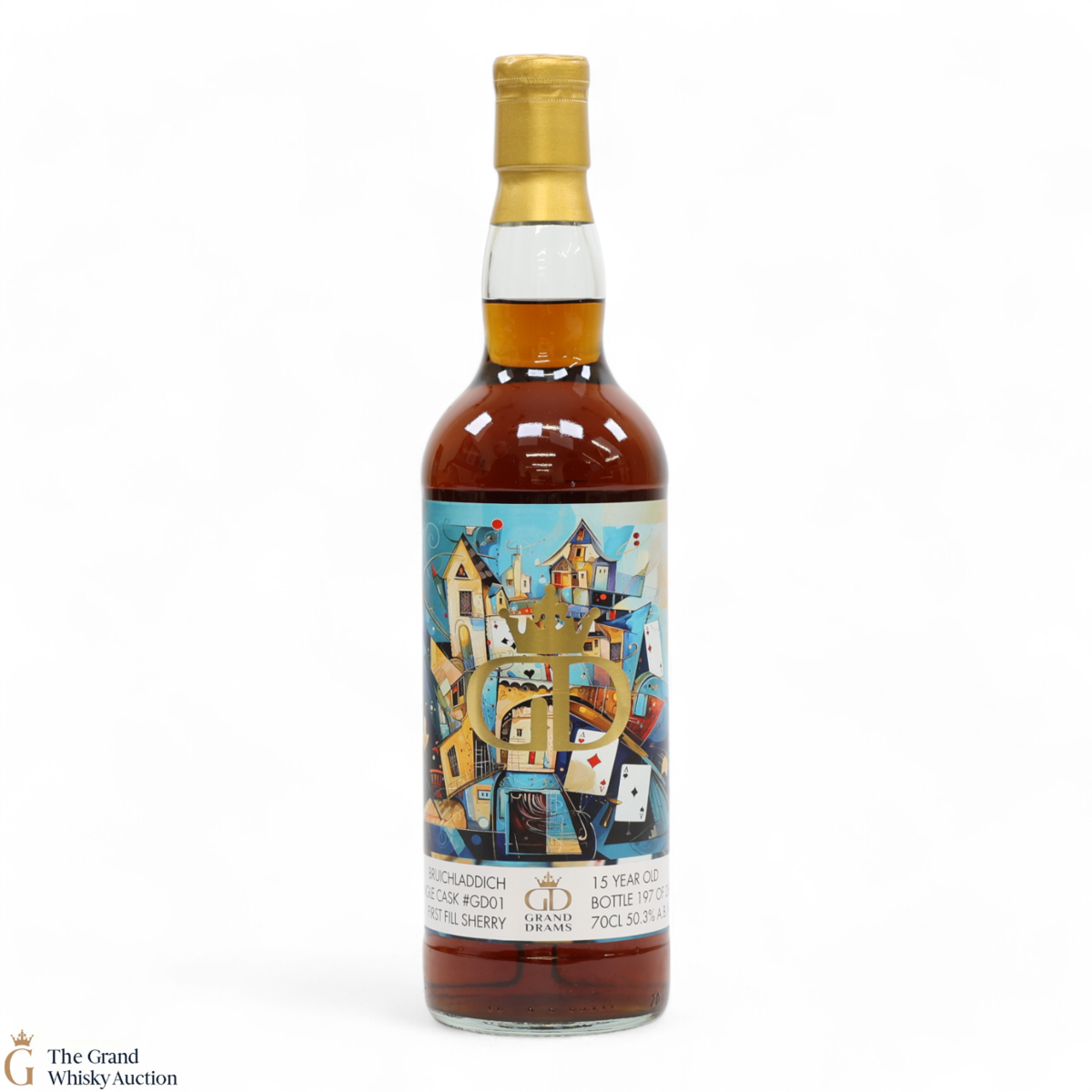 Bruichladdich - 15 Year Old Single Sherry Cask #GD01 - Grand Drams 