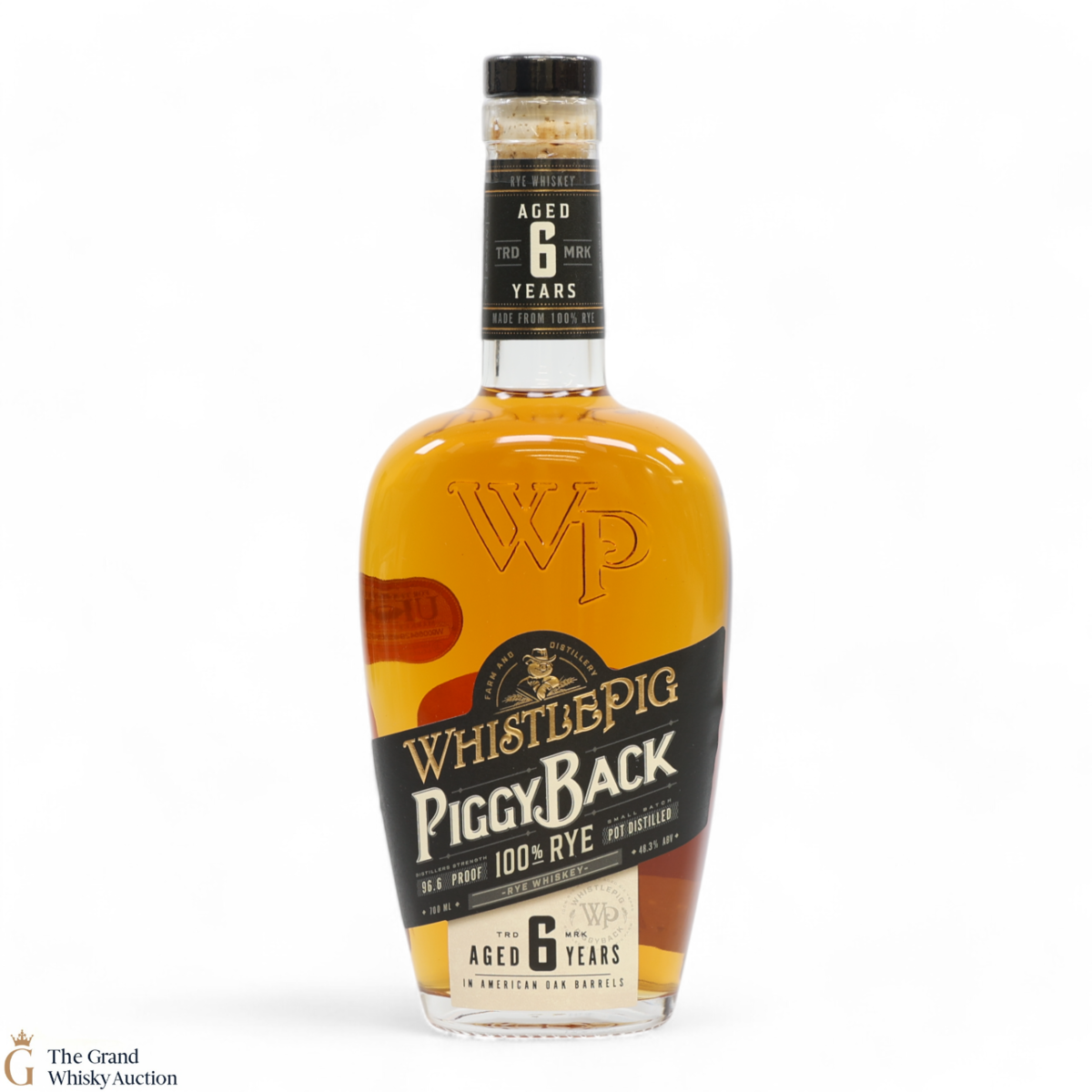 Whistlepig - 6 Year Old - Piggy Back 100% Rye