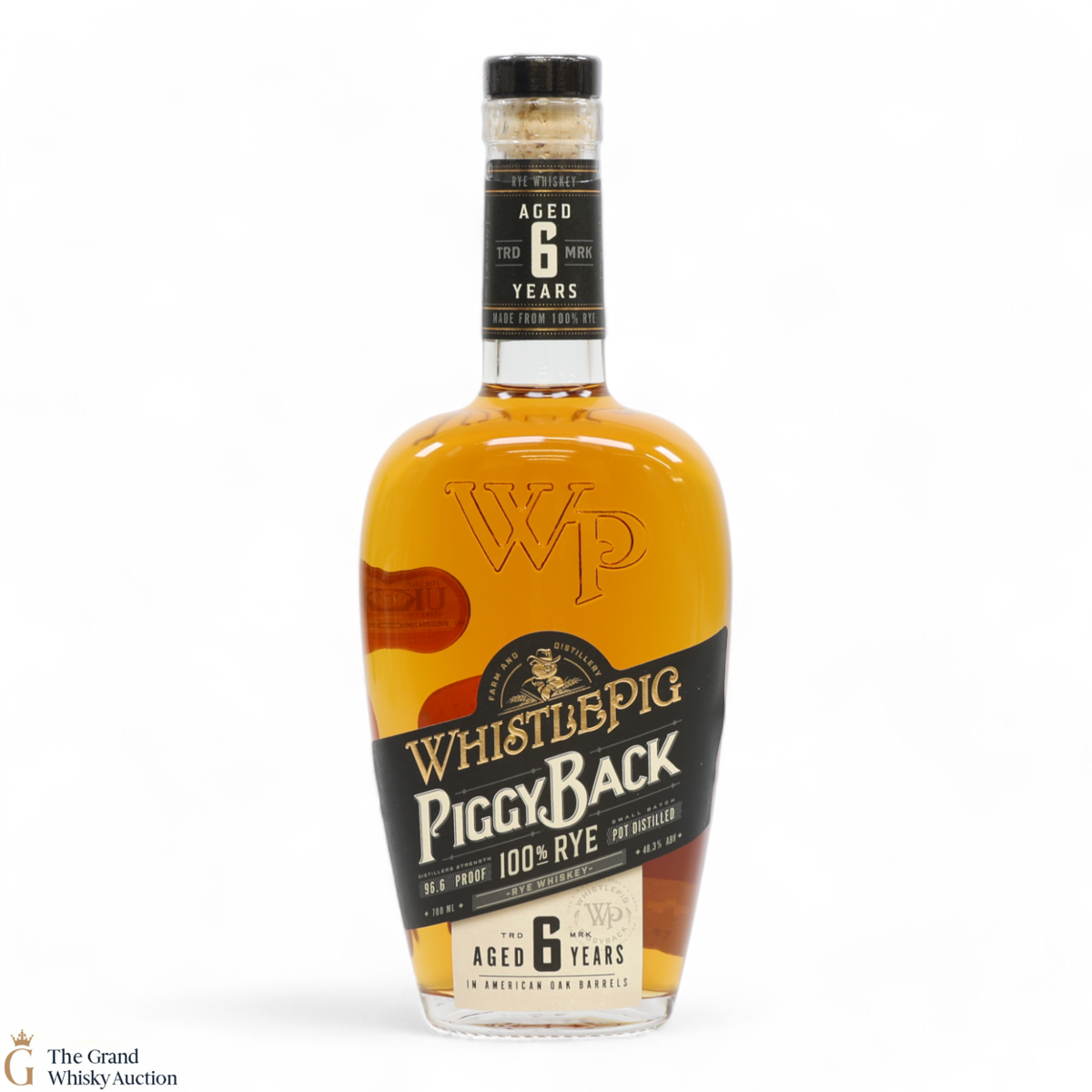 Whistlepig - 6 Year Old - Piggy Back 100% Rye