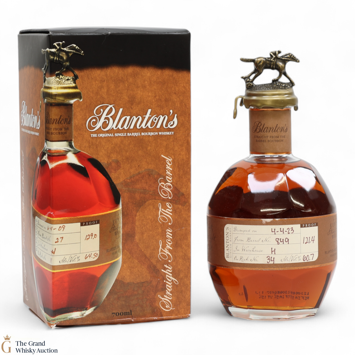Blanton's - Straight From The Barrel - Cask Strength (60.7% ABV)