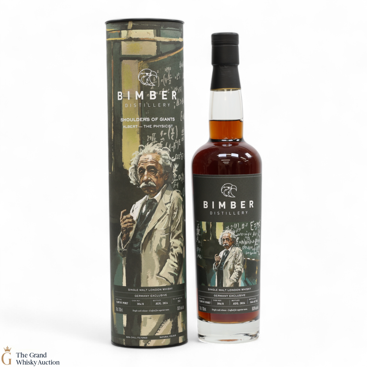 Bimber - Tawny Port Cask #304/8 - Shoulders Of Giants - Albert - The Physicist