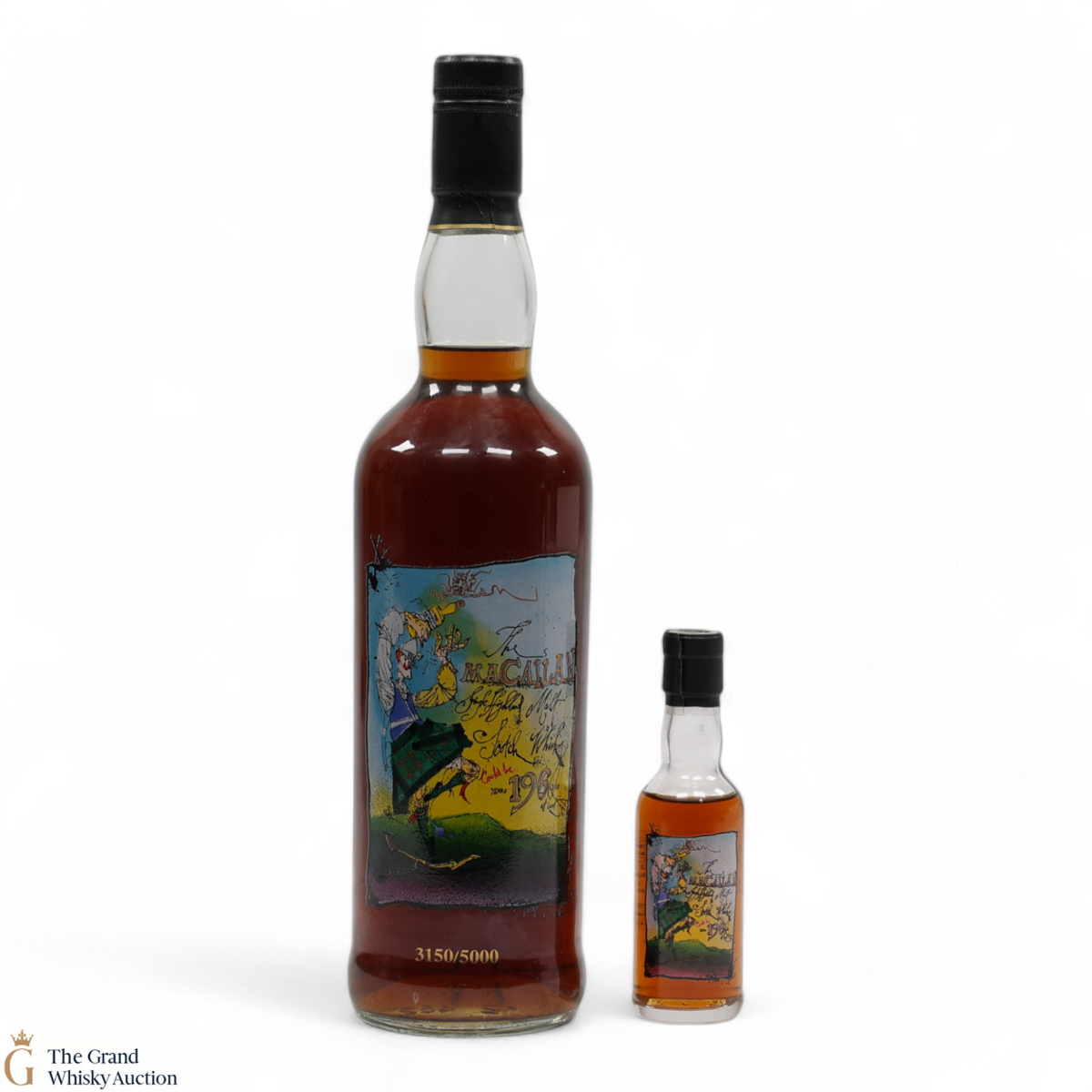 Macallan - 35th Anniversary of Private Eye magazine 1996 (1x70cl & 1x5cl)