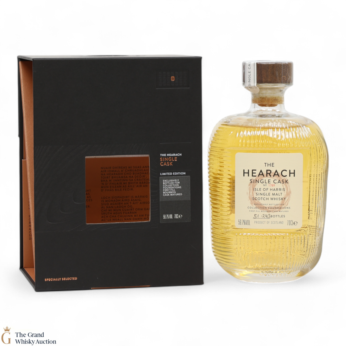 Harris - The Hearach - Single Cask #1789 - Collection Foundations Exclusive