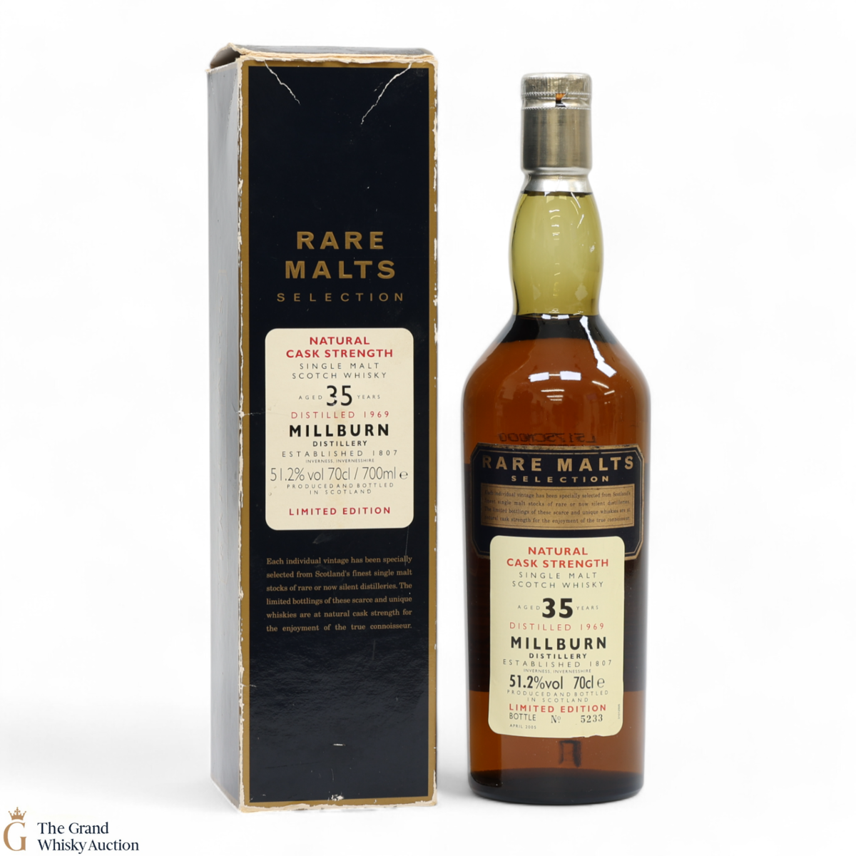 Millburn - 35 Year Old 1969 - Rare Malts 51.2%