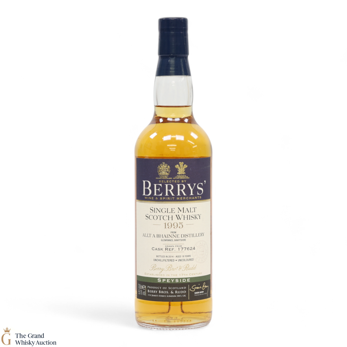 Allt A Bhainne - 18 Year Old 1995 - Cask #177624 - Berry Bros & Rudd