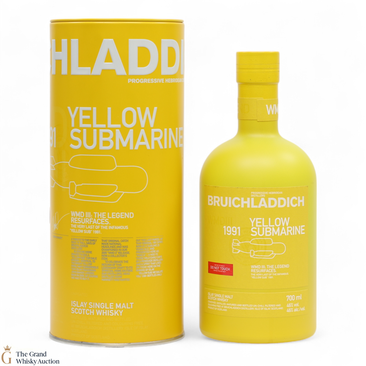 Bruichladdich - 25 Year Old (1991) - Yellow Submarine WMDIII - The Legend Resurfaces