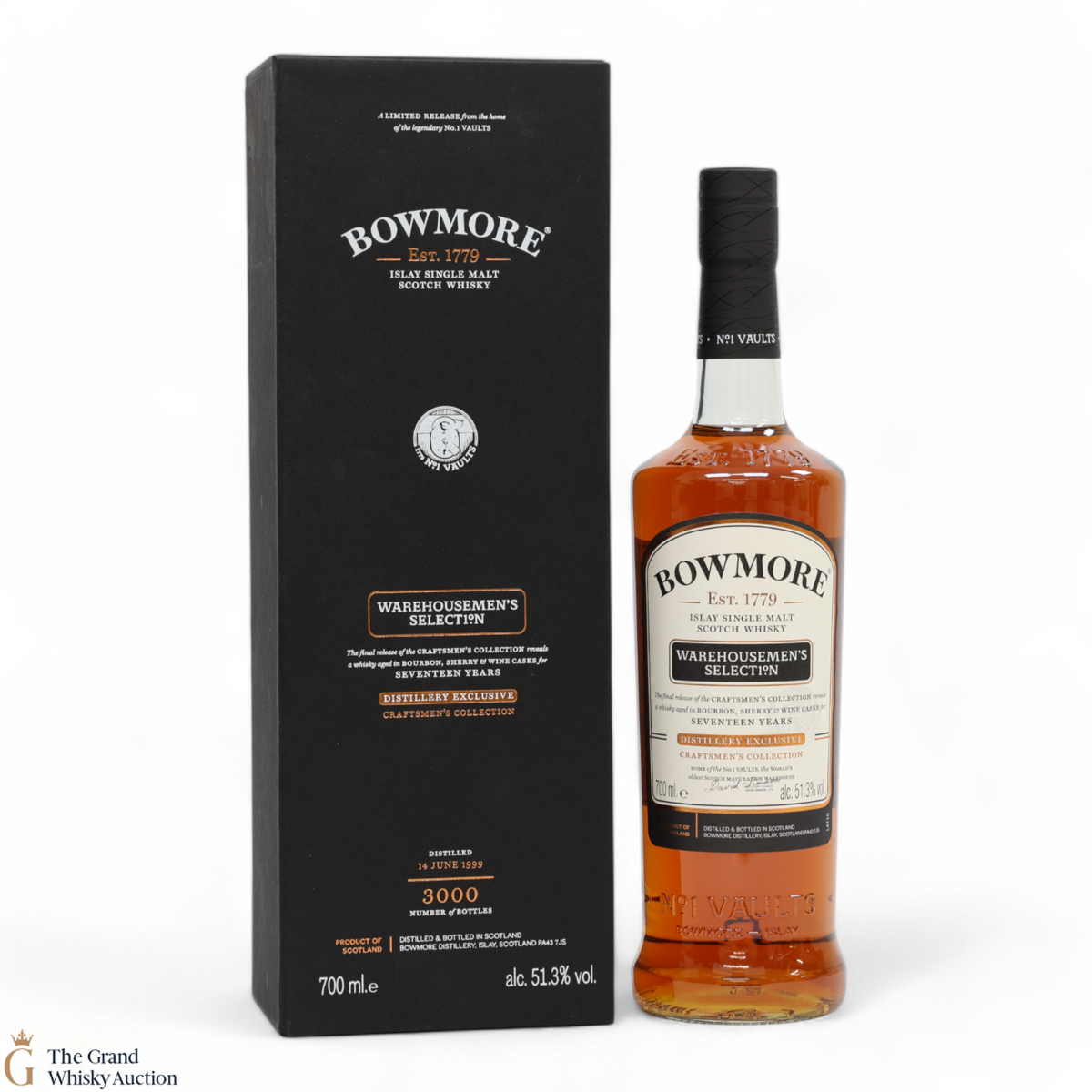 Bowmore - 17 Year Old 1999 - Warehousemen's Selection Distillery Exclusive