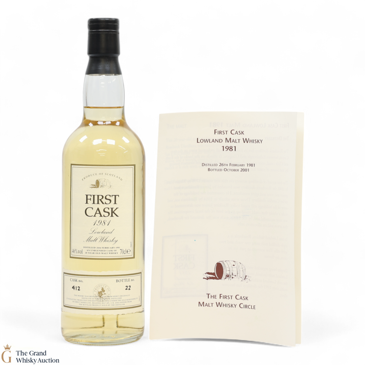 Rosebank - 20 Year Old 1981 - First Cask #412